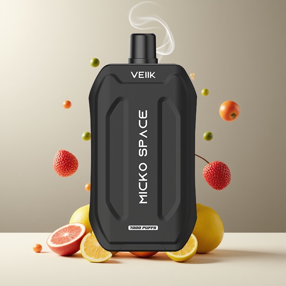 VEIIK MICKO SPACE 7000 Puffs Engangs Vape 18ml 5 Nikotin 500mAh grossister Sverige Cola is