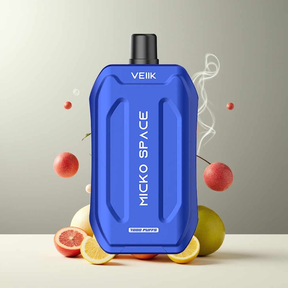 VEIIK MICKO SPACE 7000 Puffs Engangs Vape 18ml 5 Nikotin 500mAh grossister Sverige Energi is
