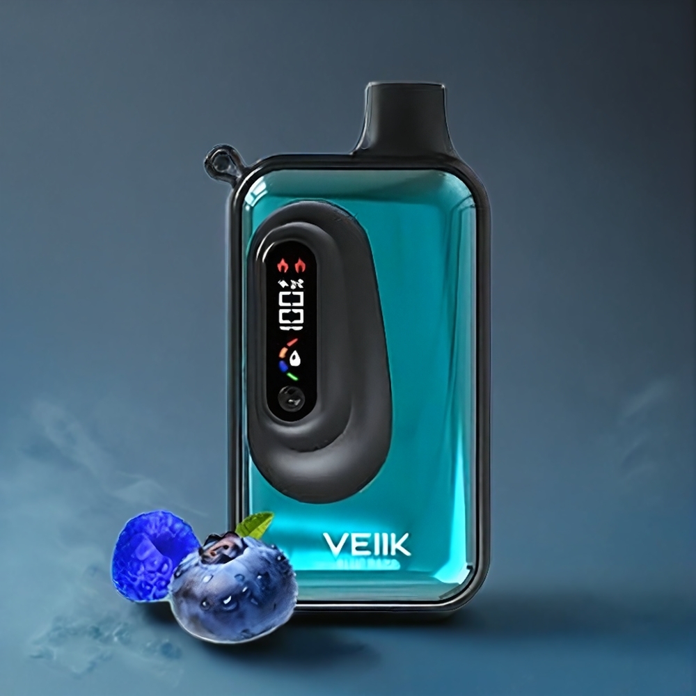VEIIK SPACE VKK 20000 Puffs Engångsvape med 650mAh Batteri Typ-C-laddning  Dynamisk LCD-display för Grossister Sverige