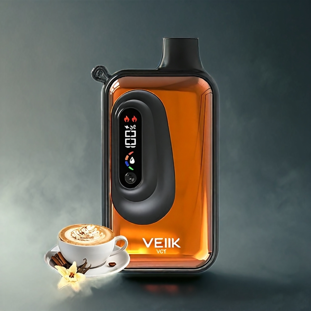 VEIIK SPACE VKK 20000 Puffs Engångsvape med 650mAh Batteri Type-C Laddning  Dynamisk LCD Display – grossister Sverige