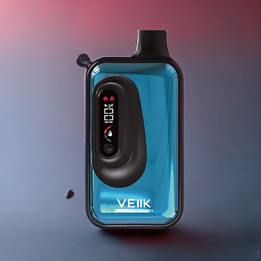 VEIIK SPACE VKK 20000 Puffs Grossister Sverige Engångsvape med 650mAh Batteri Type-C-laddning  Dynamisk LCD-display
