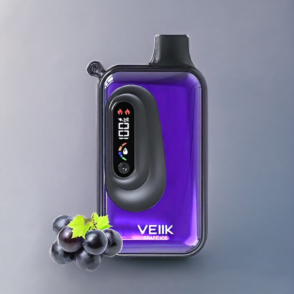 VEIIK SPACE VKK 20000 Puffs Grossister Sverige – Typ-C Laddbar 650mAh Batteri Dynamisk LCD-display Boost-läge