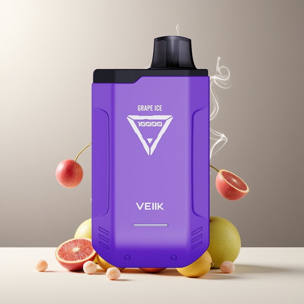 VEIIK X SPACE 10000 Puffs Engangs Vape 18ML 500mAh USB-C Rechargeable Mesh Coil 11ohm grossister Sverige