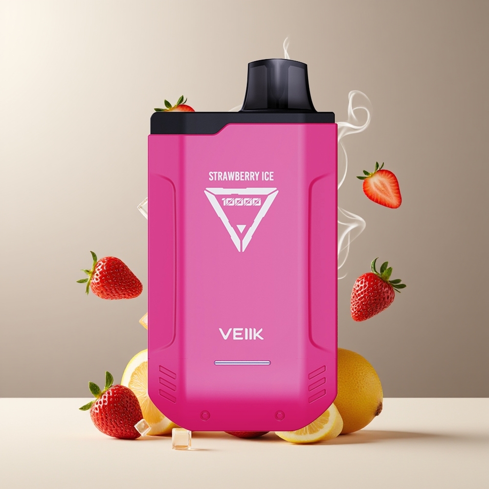 VEIIK X SPACE 10000 Puffs Engangs Vape 18ML 500mAh USB-C Rechargeable Mesh Coil 11ohm grossister Sverige