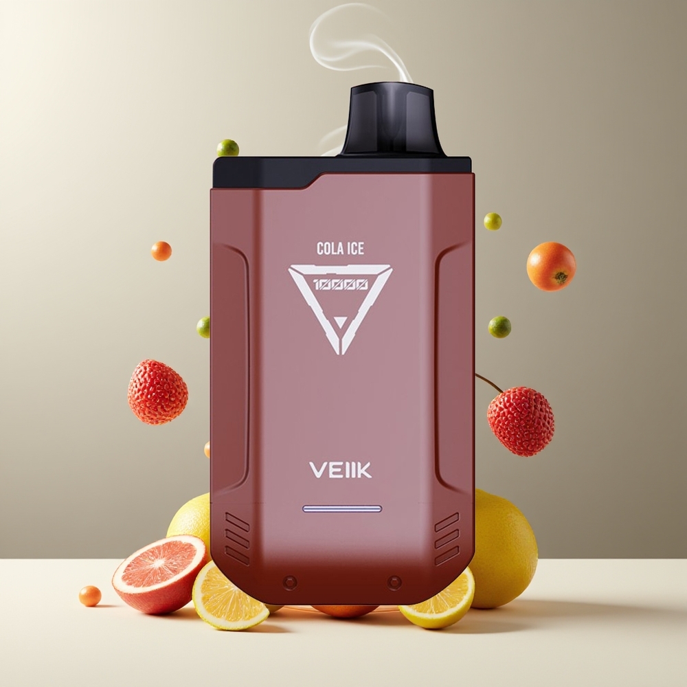 VEIIK X SPACE 10000 Puffs Engangs Vape 18ML USB-C 500mAh Mesh Coil 11ohm grossister Sverige
