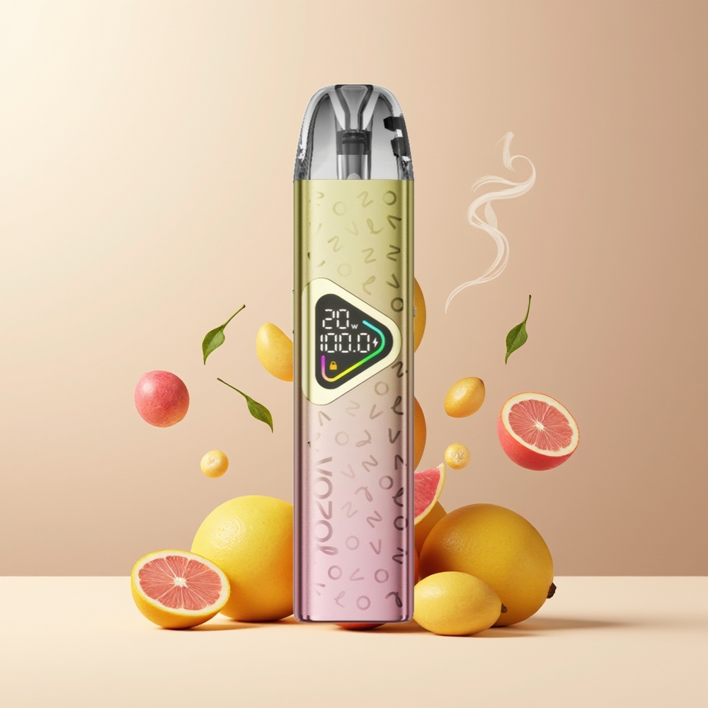 VOZOL ACE GO Engangs Vape grossister Sverige – 2ml Pod 1300mAh USB-C Justerbar Luftflöde HD-skärm