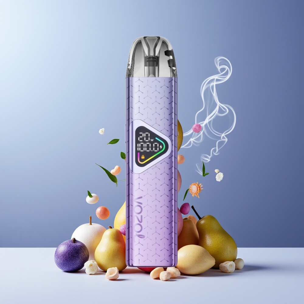 VOZOL ACE GO Grossister Sverige Engangs Vape med 2ml Pod 1300mAh Batteri USB-C Laddning  Justerbar Luftflöde