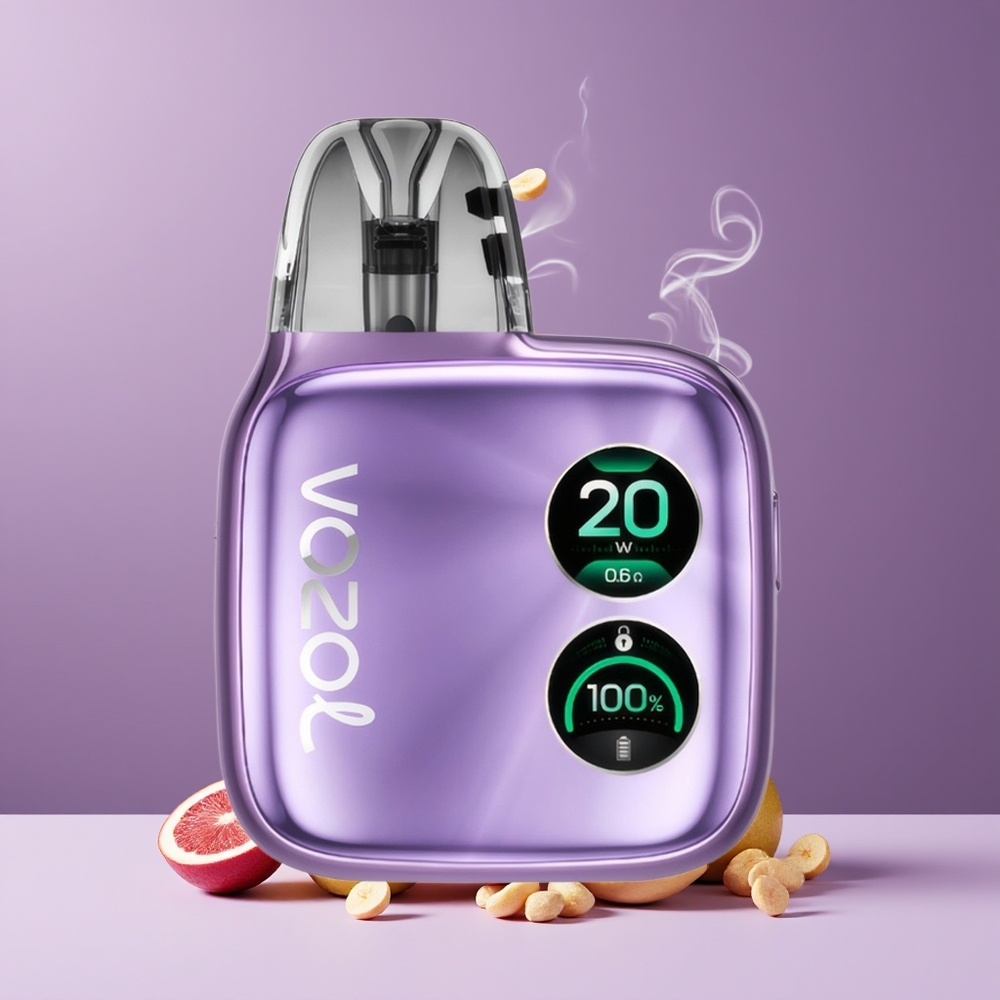 VOZOL ACE Pro Engangs Vape Grossister Sverige med 2A Snabbladdning 147 Dual Round Screen  1400mAh Batteri