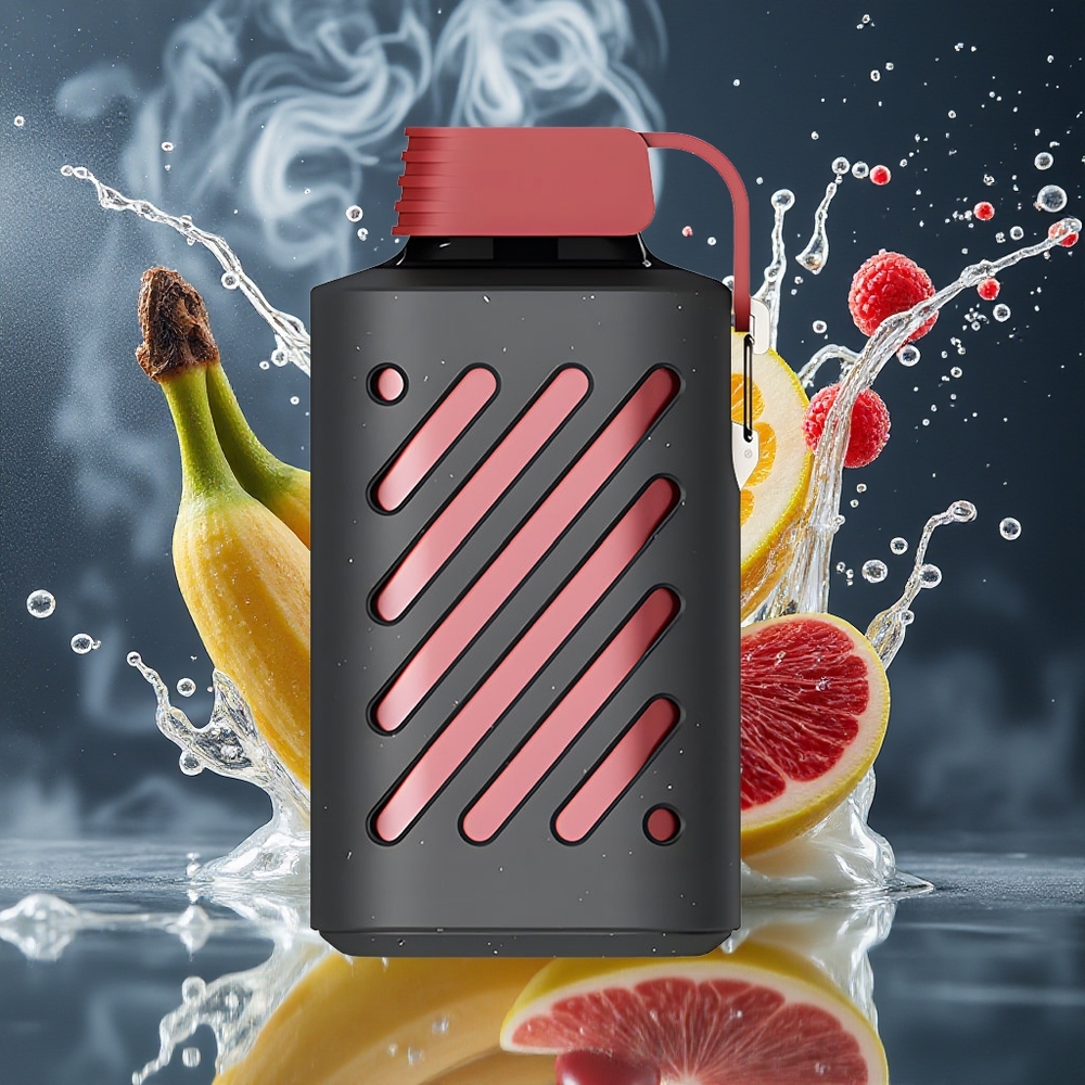 VOZOL GEAR 10000 Disposable Vape Grossister Sverige – 10000 Puffar 30 Smaker 20 ml E-liquid VAMT Mesh Coil Drakefrukt Banan Körsbär