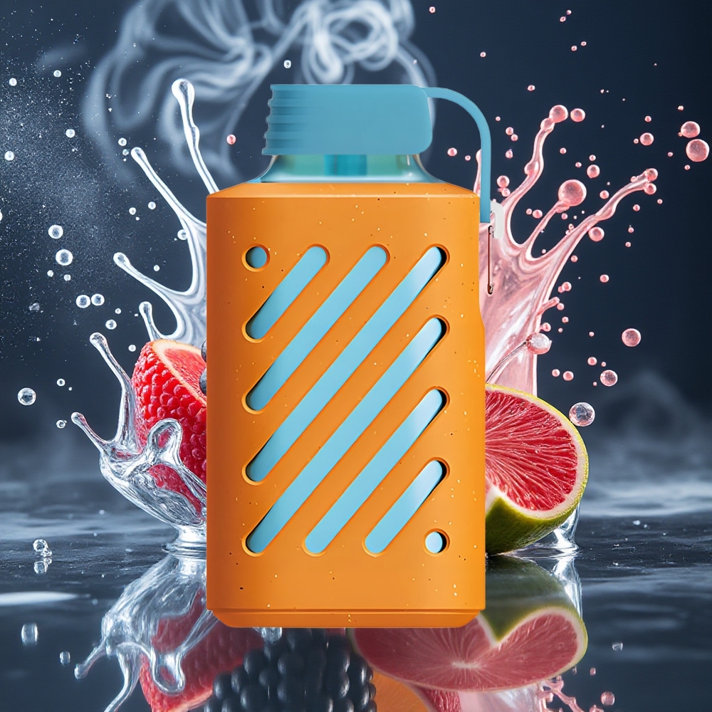 VOZOL GEAR 10000 Disposable Vape Grossister Sverige – 10000 Puffar 30 Smaker 20 ml E-vätska 500mAh Batteri Björnbär Glass