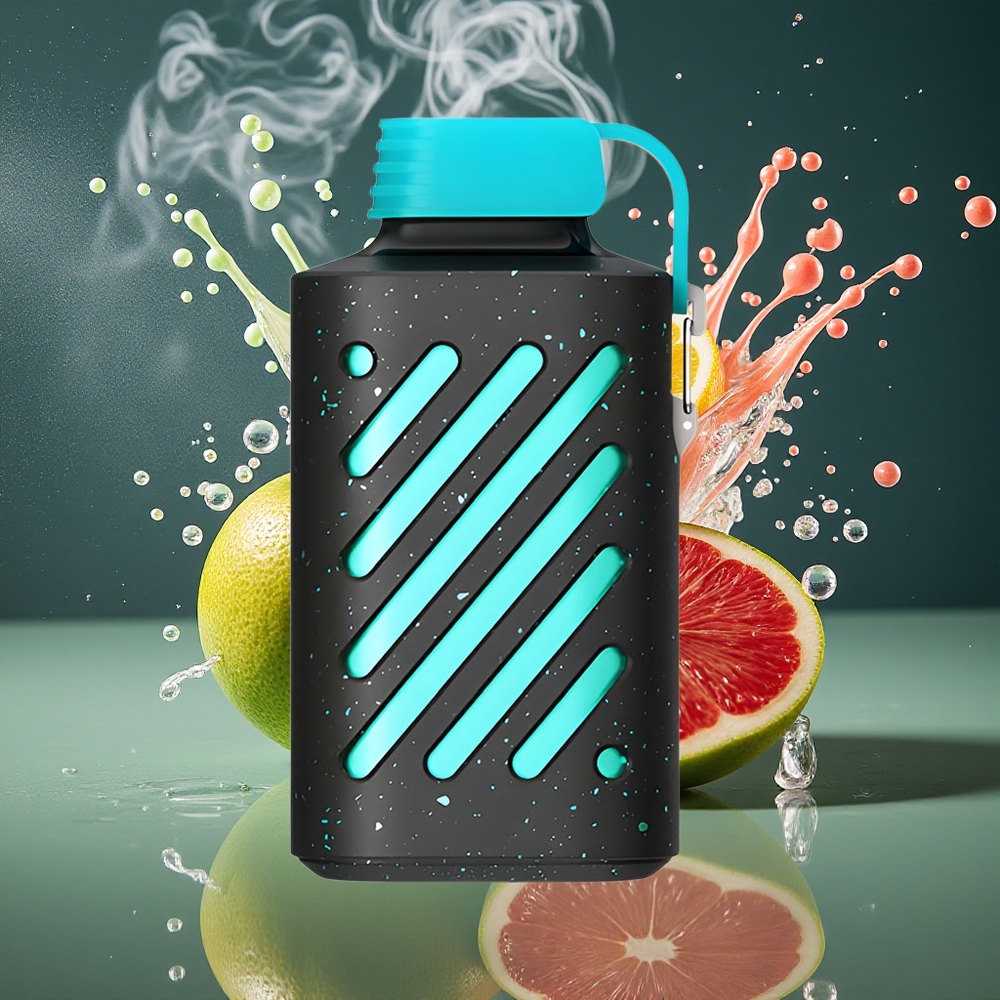 VOZOL GEAR 10000 Grossister Sverige – 10000 Puffar 30 Smaker 20 ml E-vätska 500mAh Batteri Green Blast