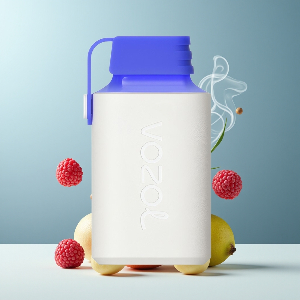 VOZOL GEAR 600 Grossister Sverige – Barnsäker lås 17 Läckra Smaker Typ-C-laddning 600 Puffar