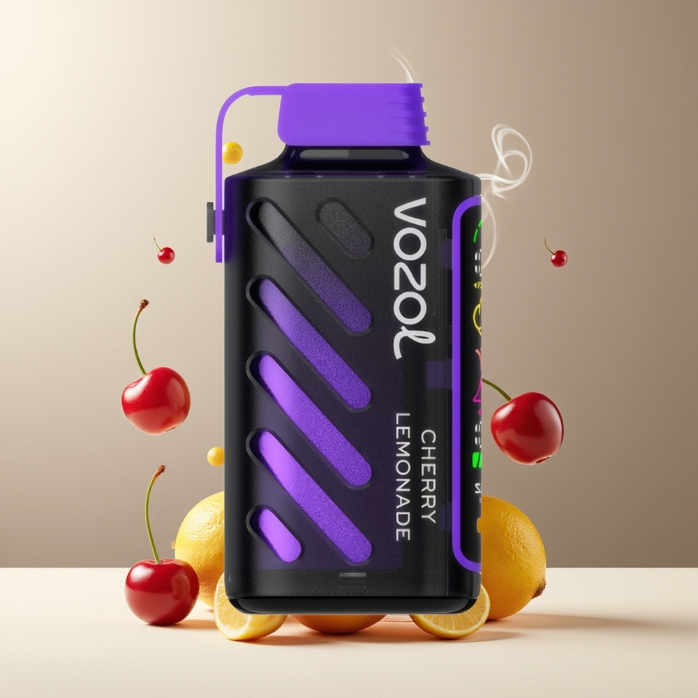 VOZOL Gear Power 20000 Puffs grossister Sverige med SiLC Tech 20mL förfylld e-vätska 5(50mg) nikotinstyrka Dual Mesh Coil och Full Screen Display