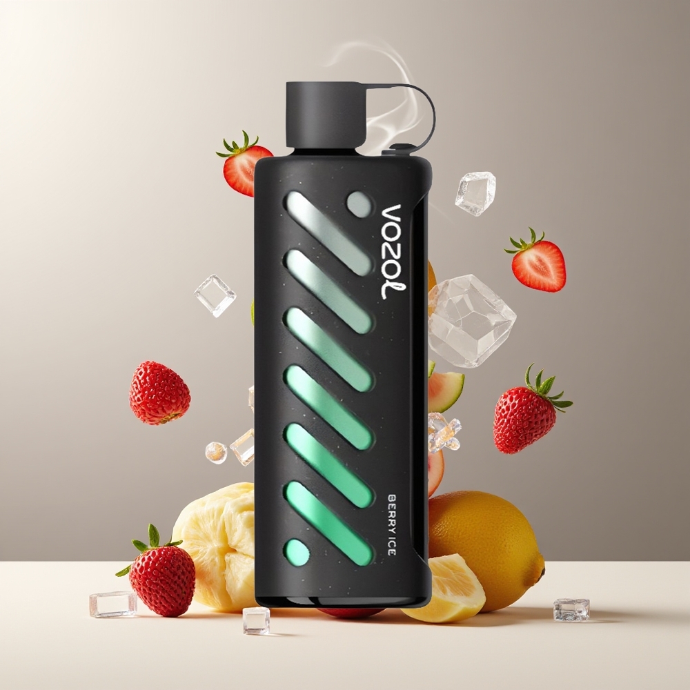 VOZOL Gear Shisha 25000 Puffs grossister Sverige med 30 Läckra smaker Dual Mesh Dual Modes  1000mAh batteri Bæris