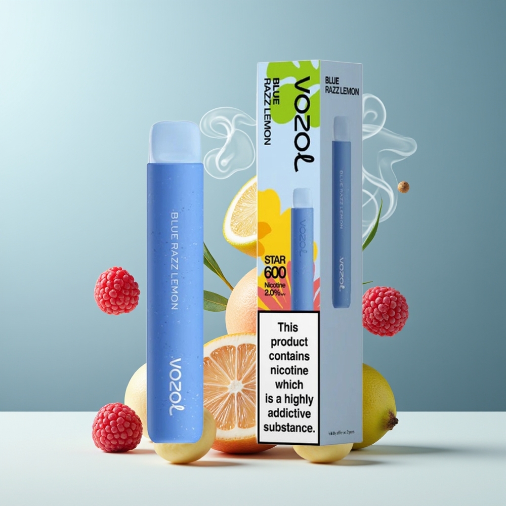 VOZOL STAR 600 Engangs Vape med VAMT Mesh Coil 600 puffar  20mg/ml Nikotin – grossister Sverige