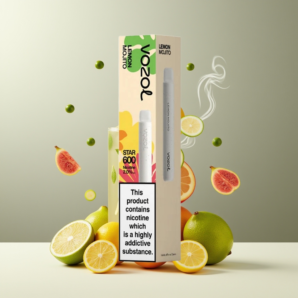 VOZOL STAR 600 Engangs Vape med VAMT Mesh Coil 600 puffar 20mg/ml Nikotin grossister Sverige