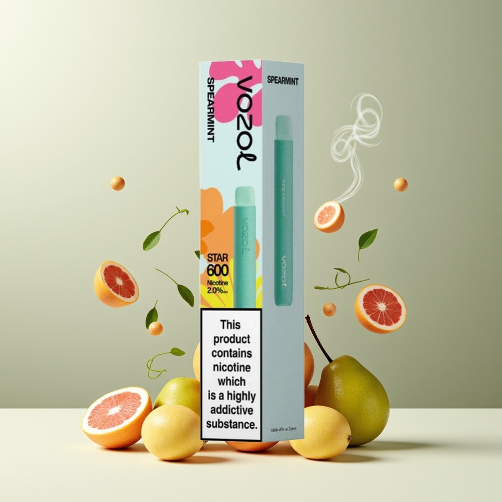 VOZOL STAR 600 Grossister Sverige Engangs Vape med VAMT Mesh Coil 20mg/ml Nikotin och 600 puff
