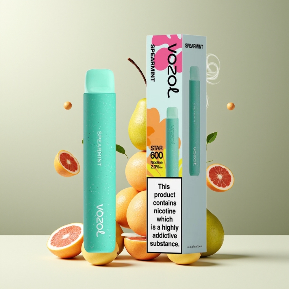 VOZOL STAR 600 Grossister Sverige Engangs Vape med VAMT Mesh Coil 20mg/ml Nikotin och 600 puff