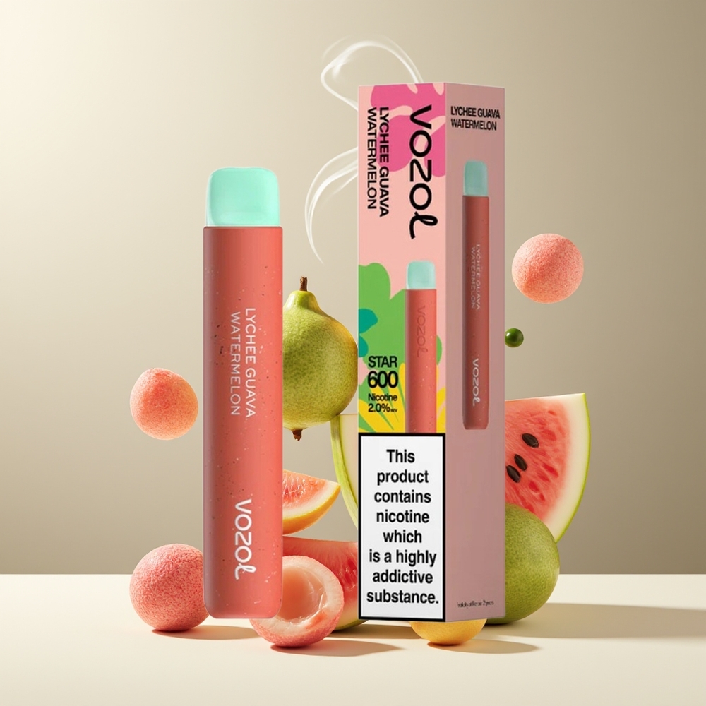 VOZOL STAR 600 Grossister Sverige Engangs Vape med VAMT Mesh Coil 600 puffar 20mg/ml Nikotin 500mAh Batteri