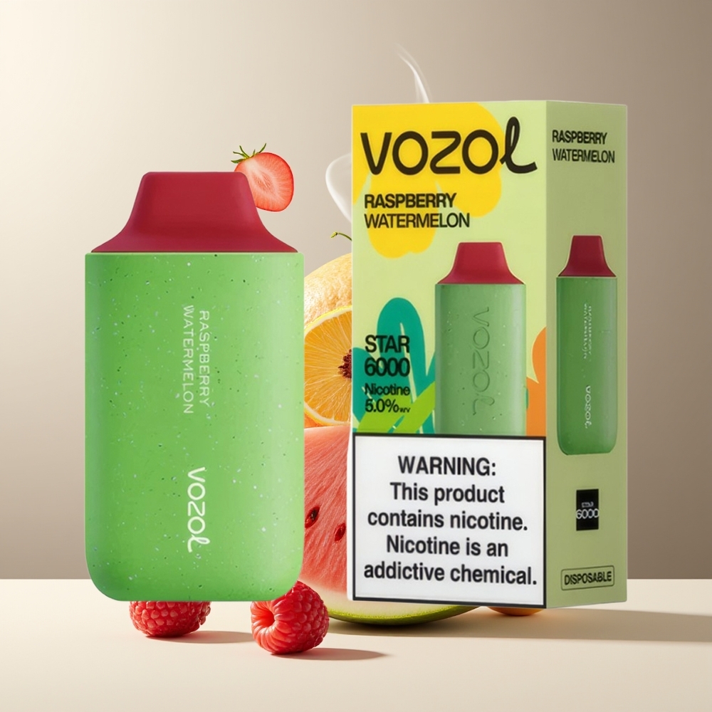 VOZOL STAR 6000 Engangs Vape - 65 PCR 6000 Puff Type-C 50mg/ml Nicotine grossister Sverige