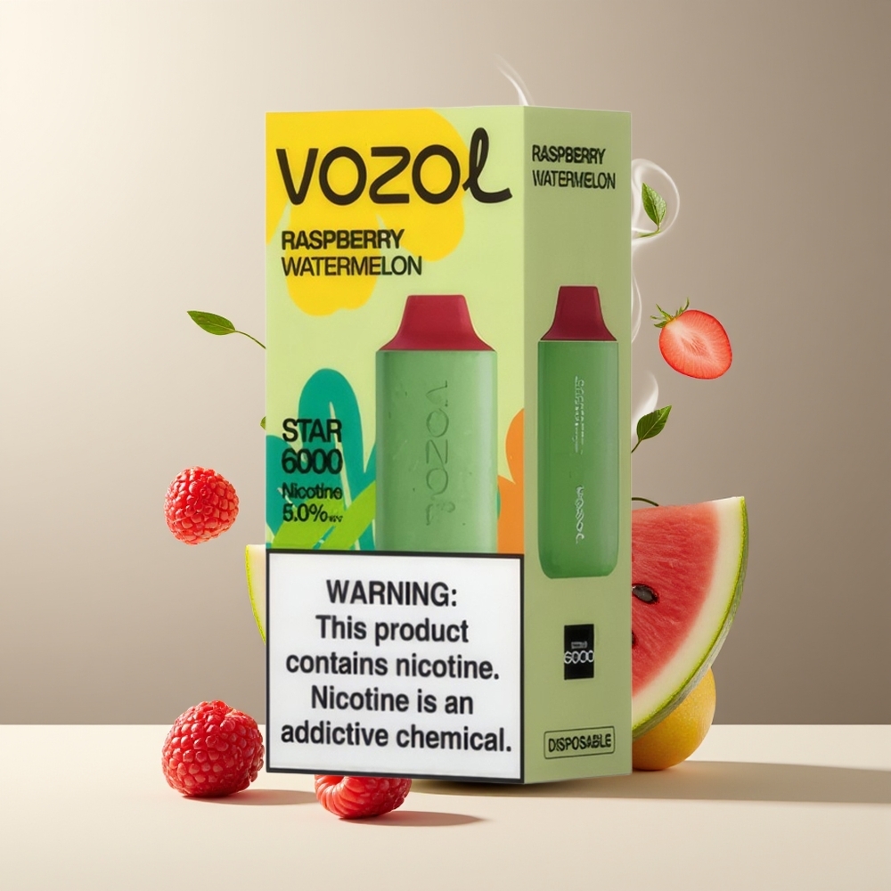 VOZOL STAR 6000 Engangs Vape - 65 PCR 6000 Puff Type-C 50mg/ml Nicotine grossister Sverige