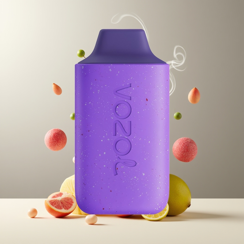VOZOL STAR 6000 Engangs Vape - 65 PCR Material 14ML  6000 Puffs Type-C Laddning 50mg/ml Nikotin - grossister Sverige