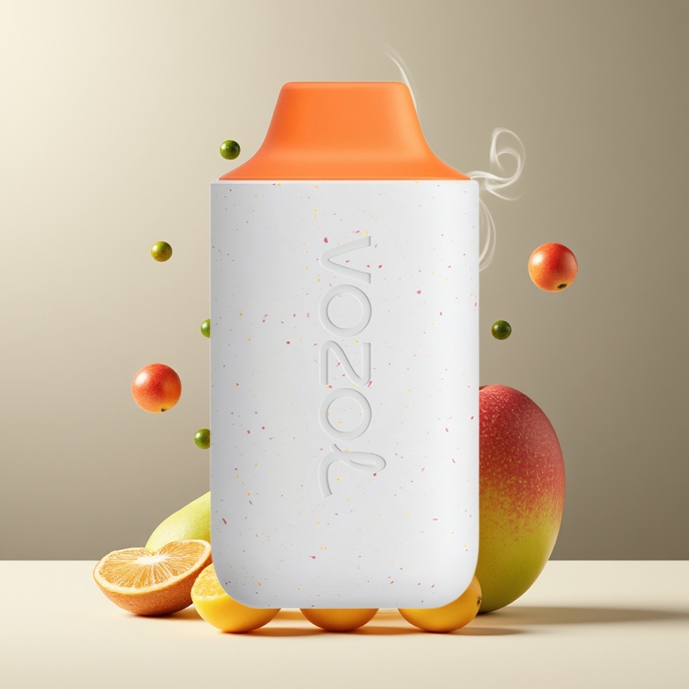 VOZOL STAR 6000 Engangs Vape Grossister Sverige – 65 PCR Type-C 14ML 6000 Puffar 50mg/ml Nikotin Mango Smoothie