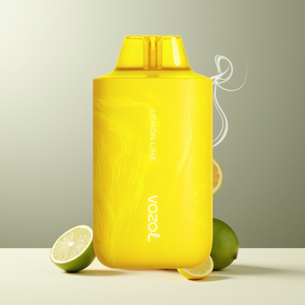 VOZOL STAR 6000/8000 V2 Grossister Sverige Engangs Vape med 65 PCR Material 14/16ML  500mAh Upp till 6000/8000 Puffs Citron-lime