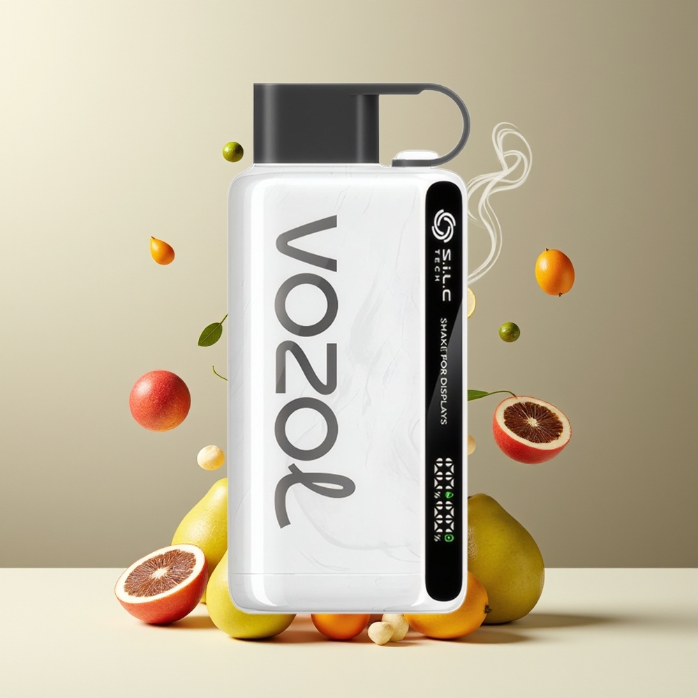 VOZOL STAR 9000/12000 Engangs Vape med SiLC TECH 650mAh batteri 30 snabbare laddning och upp till 9000/12000 puffar grossister Sverige