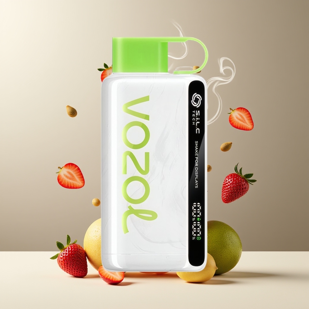 VOZOL STAR 9000/12000 Grossister Sverige – 650mAh Batteri 30 Snabbare Laddning Upp Till 9000/12000 Puffar SiLC TECH Skak för Display
