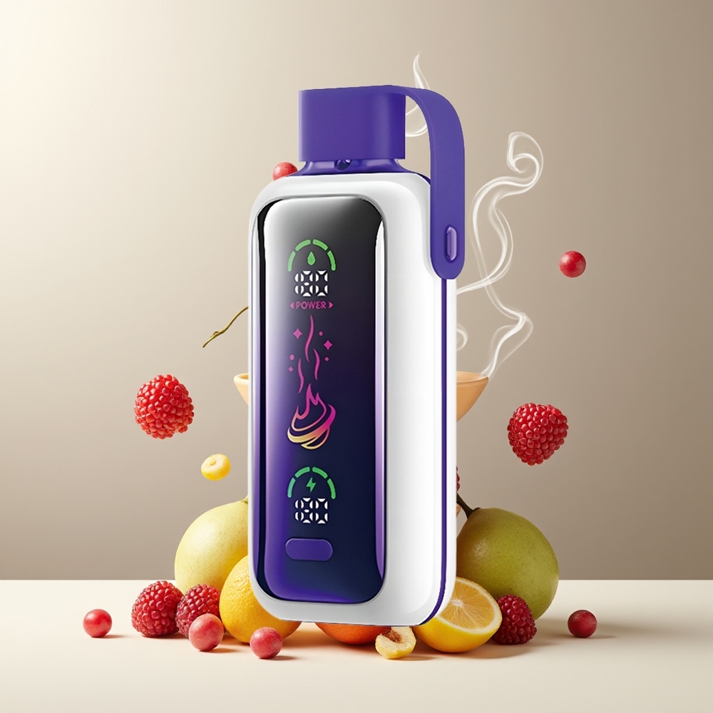 VOZOL Star 20000 Puffs grossister Sverige med 22 HD spegelskärm Dual mesh och 650mAh batteri Blandet Bær