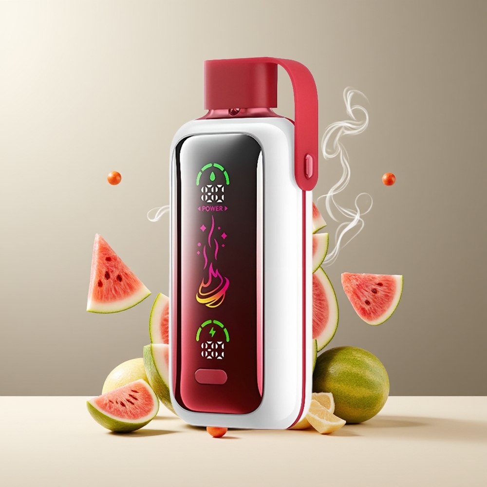 VOZOL Star 20000 Puffs grossister Sverige med 22 HD spegelskärm Dual mesh och 650mAh batteri Vandmelonis