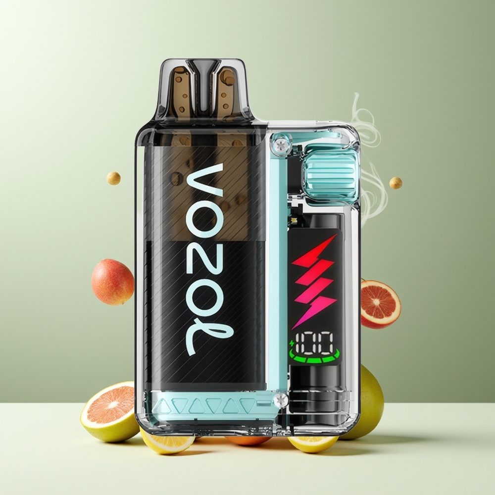 VOZOL VISTA PLUG 6000/10000 Engangs Vape - 26 Läckra Smaker 4-Level Wattage Control 650mAh Battery grossister Sverige