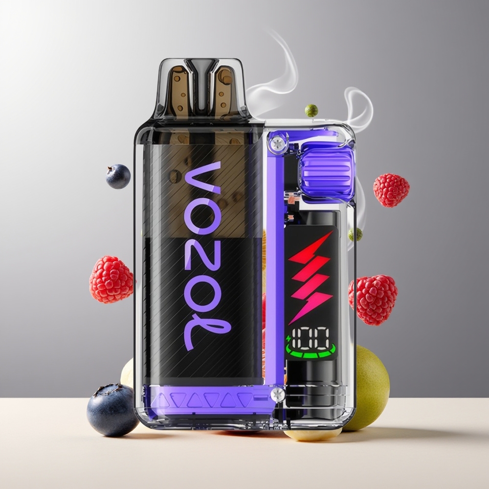 VOZOL VISTA PLUG 6000/10000 Engangs Vape - 26 Läckra Smaker 4-Nivå Wattage Kontroll 650mAh Battery grossister Sverige
