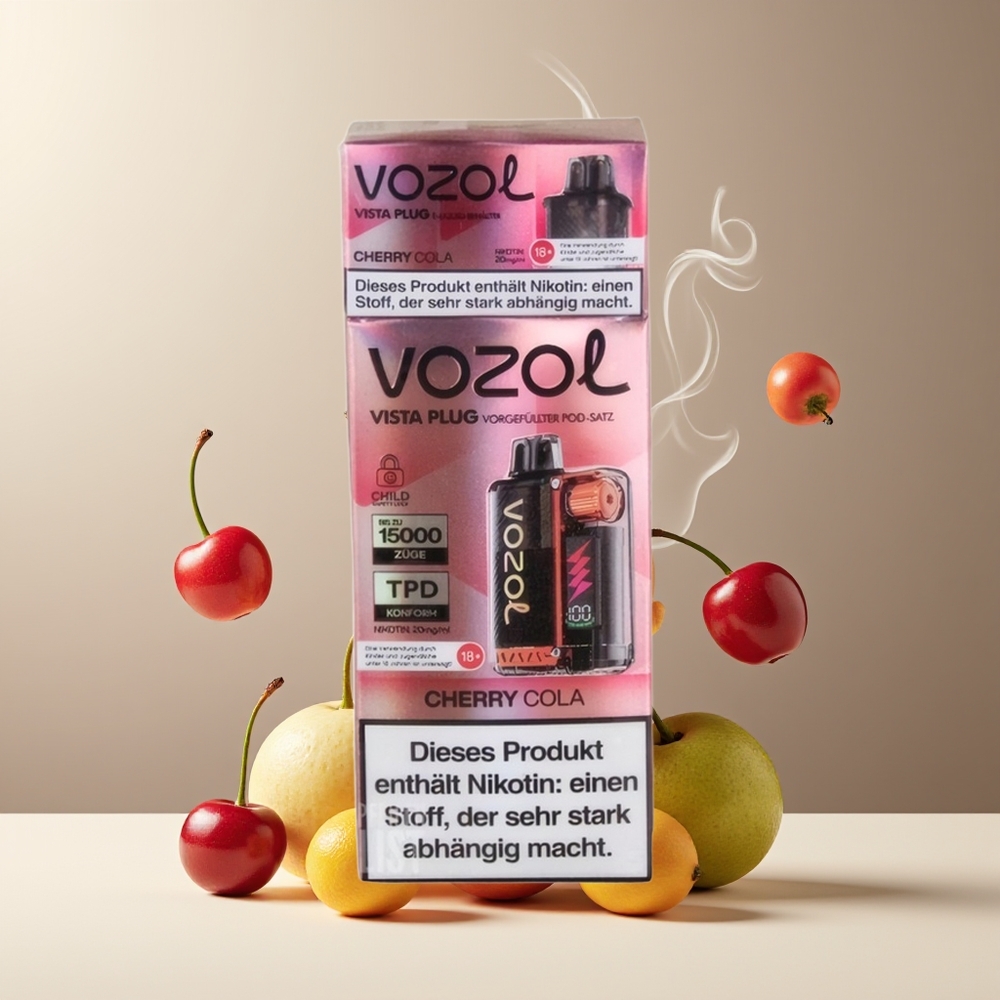 VOZOL VISTA PLUG 6000/10000 Engangs Vape - 650mAh Batteri 0/20mg/ml Nikotin - grossister Sverige