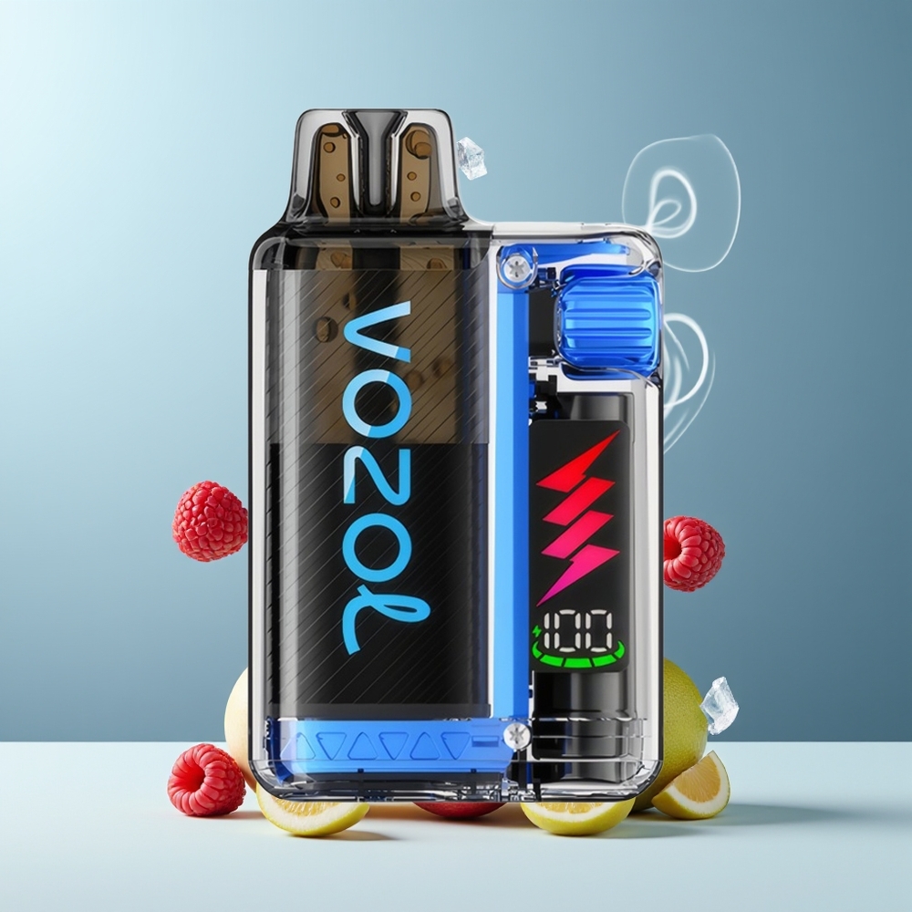 VOZOL VISTA PLUG 6000/10000 Engangs Vape grossister Sverige – 26 Läckra Smaker 4-Nivå Wattagekontroll Synlig E-Vätskebe