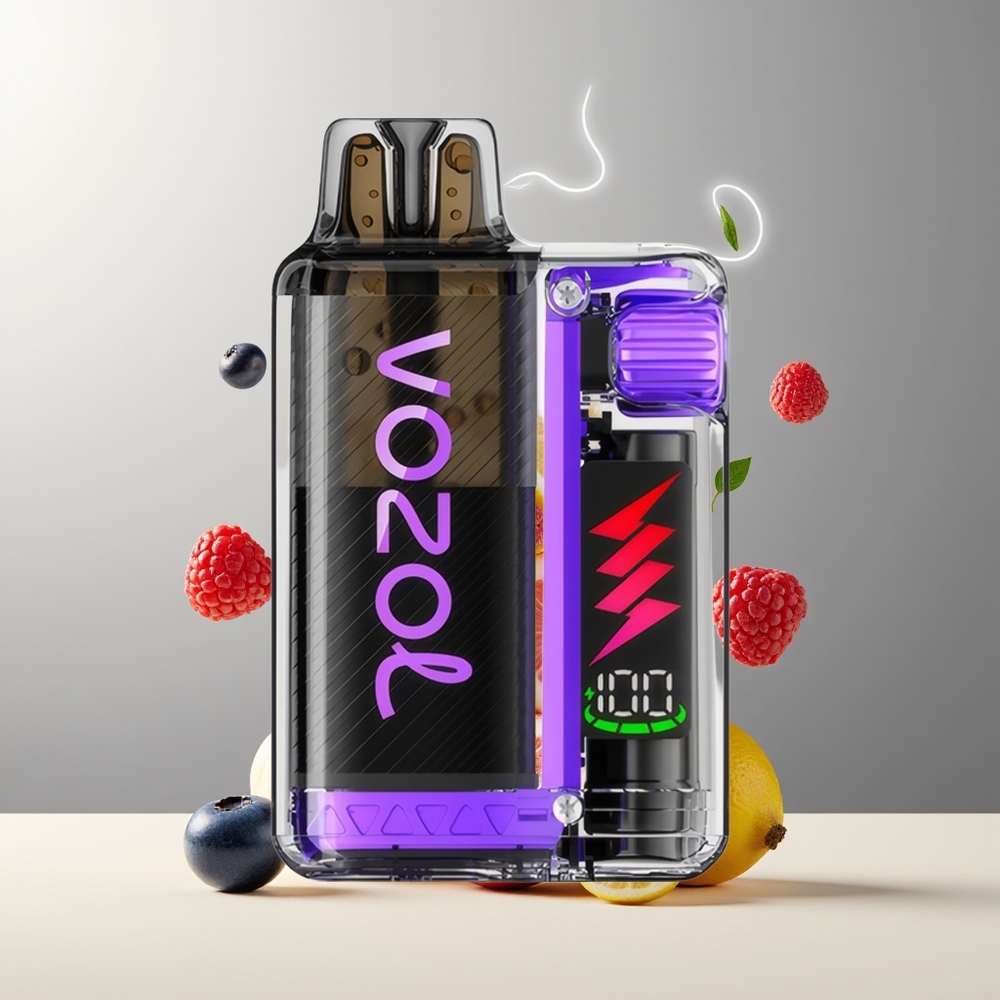 VOZOL VISTA PLUG 6000/10000 Engangs Vape grossister Sverige – 360° FlavorFreedom Synlig E-Vätskebeholder 650mAh Batteri