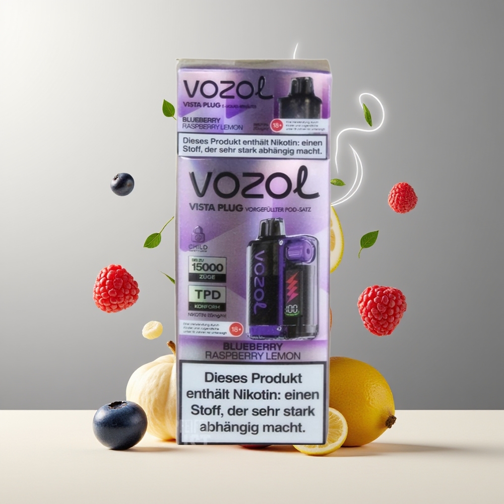 VOZOL VISTA PLUG 6000/10000 Engangs Vape grossister Sverige – 360° FlavorFreedom Synlig E-Vätskebeholder 650mAh Batteri