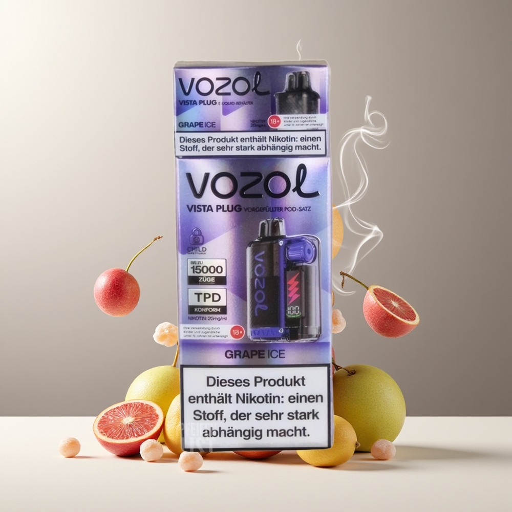 VOZOL VISTA PLUG 6000/10000 Engangs Vape med 26 Läckra Smaker 650mAh Batteri  Upp till 6000-10000 Puffs – grossister Sverige