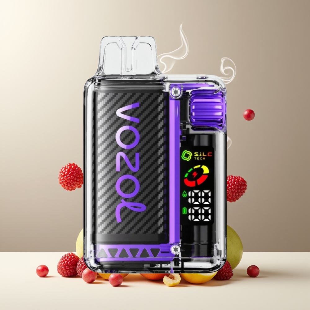 VOZOL Vista 20000 Puffs - 650mAh PCR OLED 6-nivå Watt Justering TPD Compliant MTL grossister Sverige