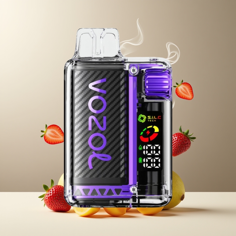 VOZOL Vista 20000 Puffs 650mAh batteri 2 nikotin OLED-skärm SiLC Tech Dual Mesh Coil grossister Sverige