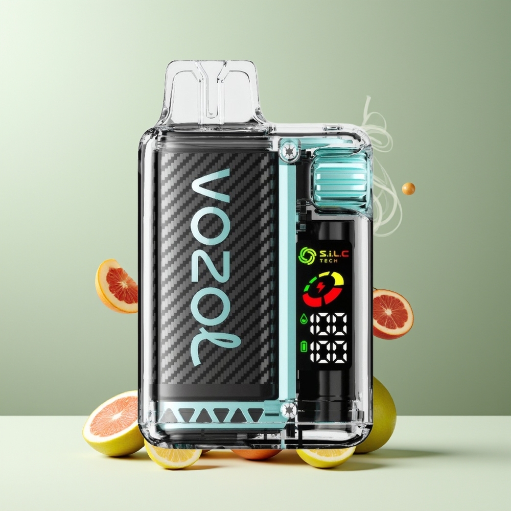 VOZOL Vista 20000 Puffs Grossister Sverige – 650mAh Batteri 2 Nikotin OLED Skärm 6-stegs Effektjustering TPD Godkänd