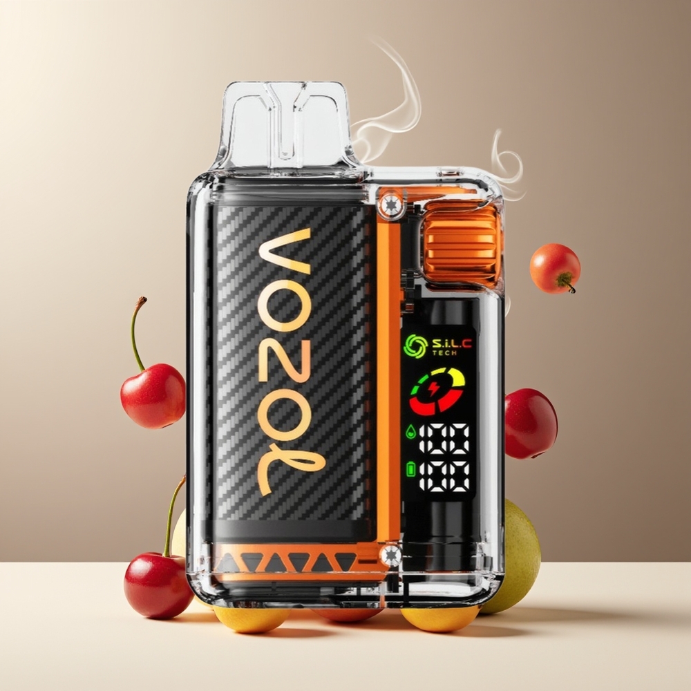 VOZOL Vista 20000 Puffs grossister Sverige med 650mAh batteri 2 nikotin 6-nivå wattjustering  OLED-skärm