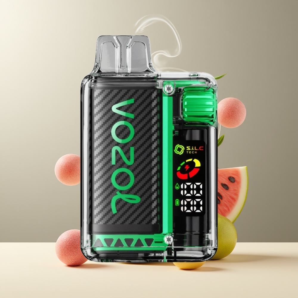 VOZOL Vista 20000 Puffs med 650mAh batteri OLED-skärm  6-nivå wattreglering - Grossister Sverige