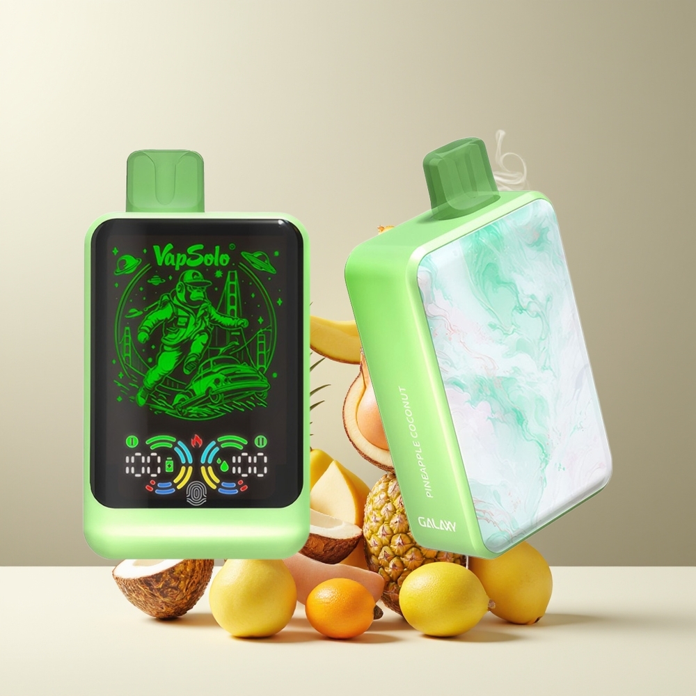 VapSolo GALAXY 30000 Puffs 40ml 850mAh Type-C Engangs Vape grossister Sverige