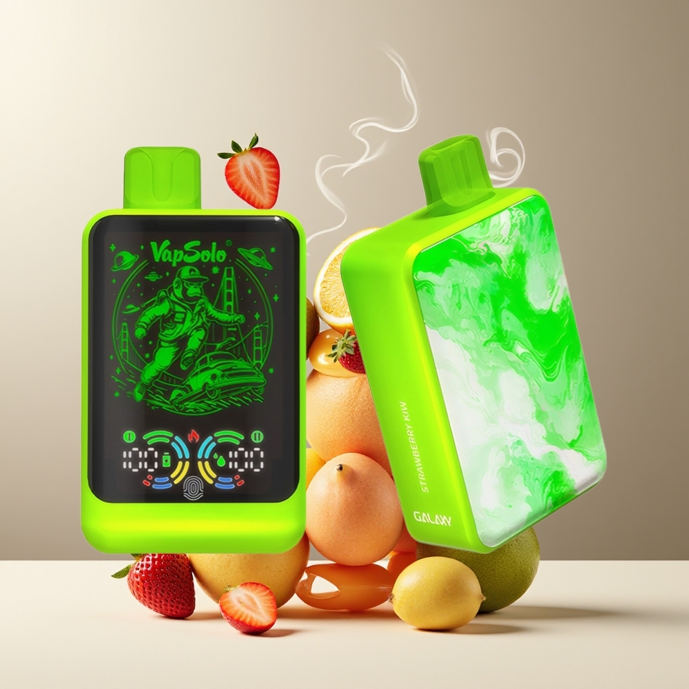 VapSolo GALAXY 30000 Puffs 40ml 850mAh Type-C Engangs Vape grossister Sverige
