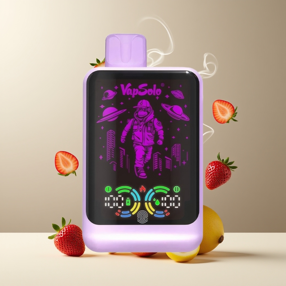 VapSolo GALAXY 30000 Puffs Engangs Vape 40ml E-Liquid 850mAh Battery Type-C grossister Sverige