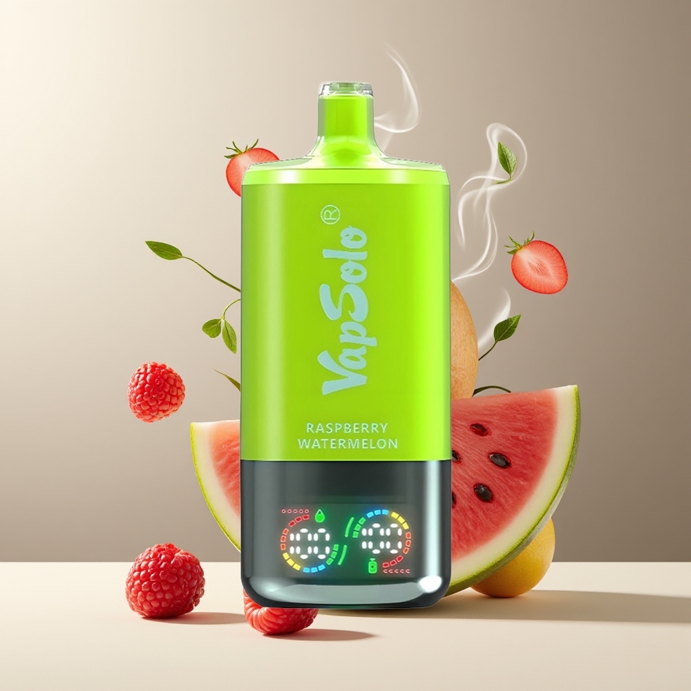 VapSolo Tripe 30000 Puffs Grossister Sverige – 40ml E-Liquid 3 Oljetankar Type-C-laddning 20 mg/ml  50 mg/ml Nikotin