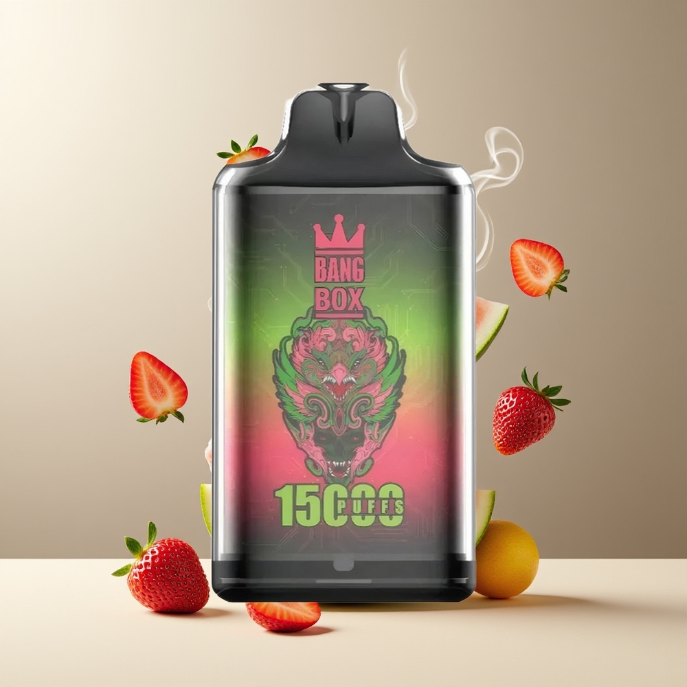 Bang Box 15000 Puffs Grossister Sverige – 23ml E-vätska, 650mAh Battery, TYPE-C Laddning, 1 låda 10 pcs