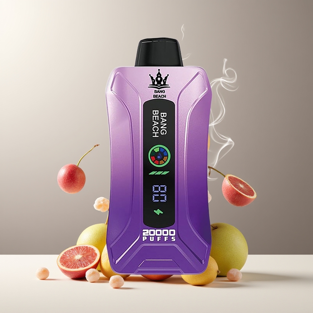 Bang Beach Smart Screen 20000 Puffs 35ml 650mAh 0%/2%/3%/5% Nikotin Engangs Vape grossister Sverige